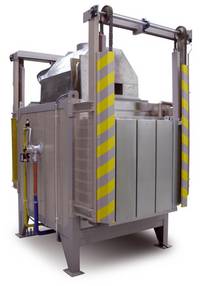 KM 500/14 GAS - Chamber furnace for T max. 1400 C with two doors