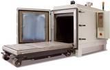 WM 3600/06/A - Bogie-hearth furnace with hinged door