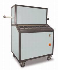 8-zone gradient tube furnace for temperatures up to 1800 C